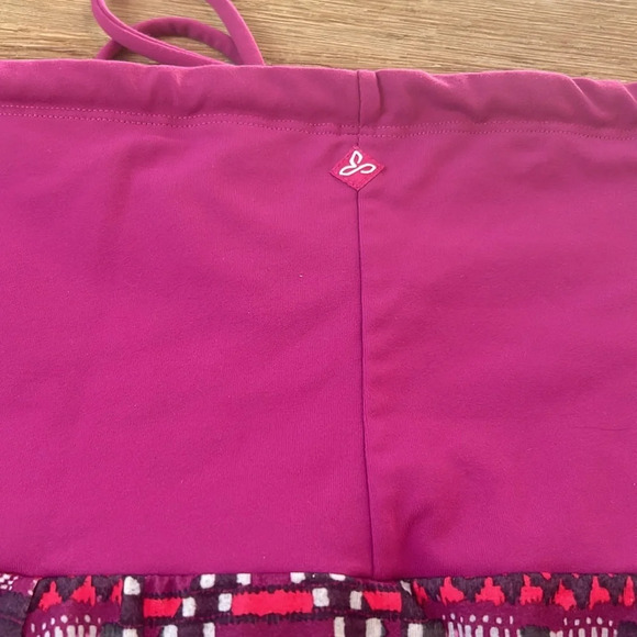 Prana USA Solana Convertible Halter Strapless Dress Geometric Magenta Large. - Picture 9 of 9